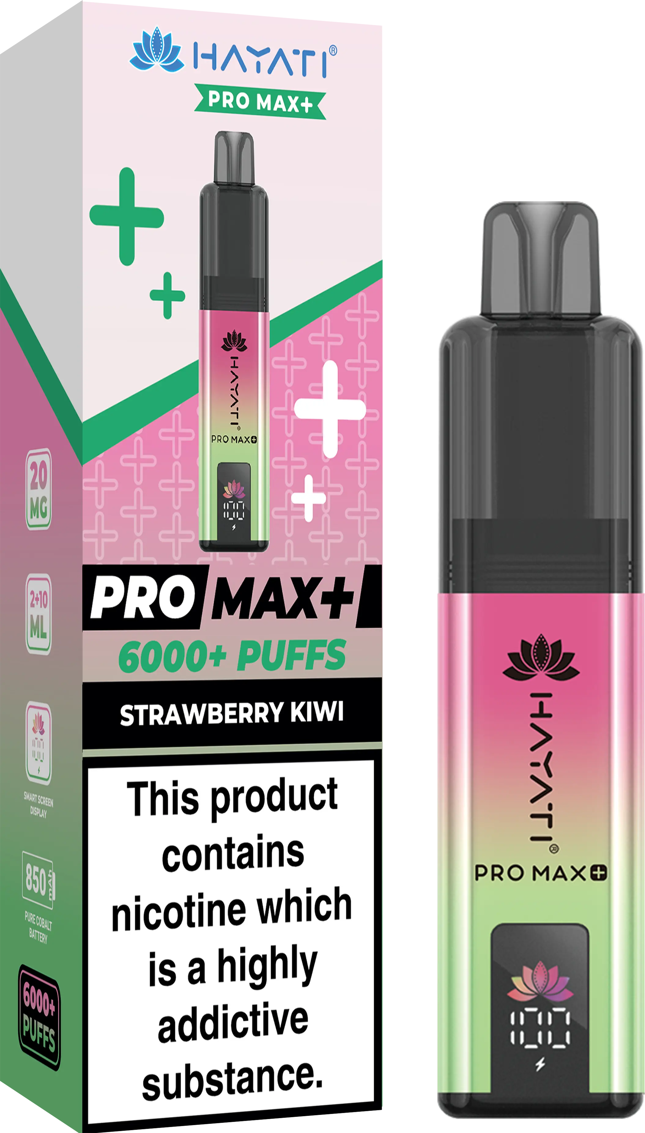 Hayati Pro Max 6000 Puffs Disposable Vape Pack of 10 - Vape wholesale supplies